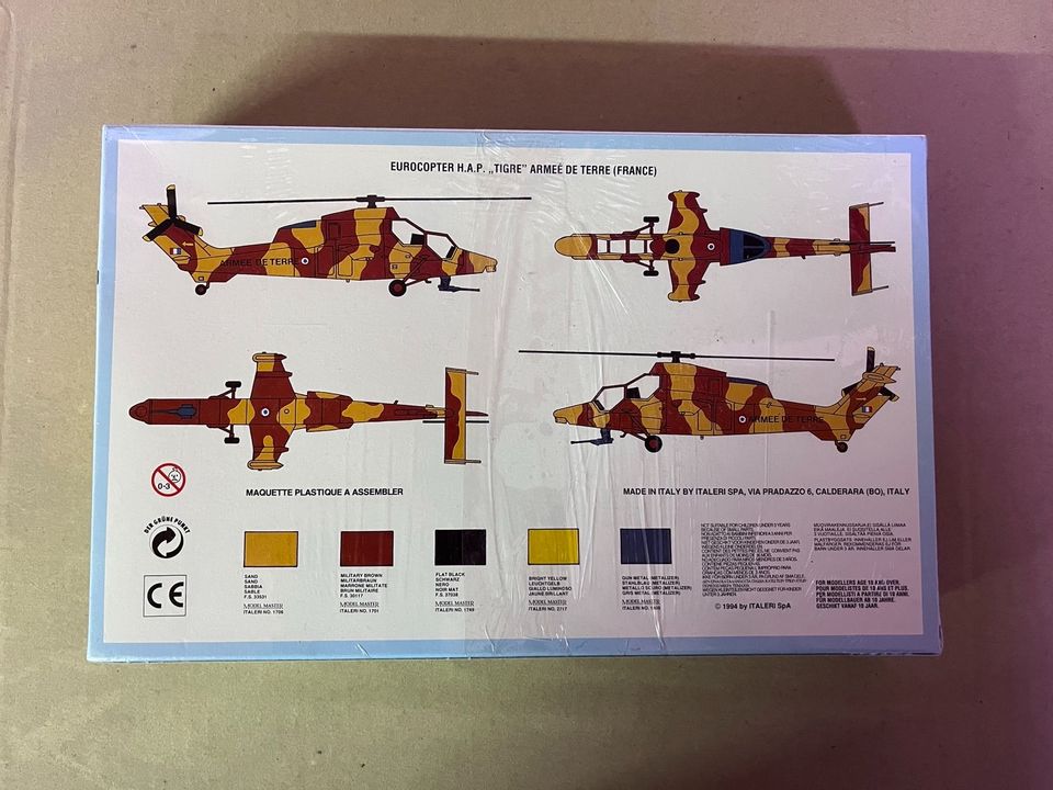 Italeri No. 013 Eurocopter H.A.P. Tigre 1:72 in Waldkirch