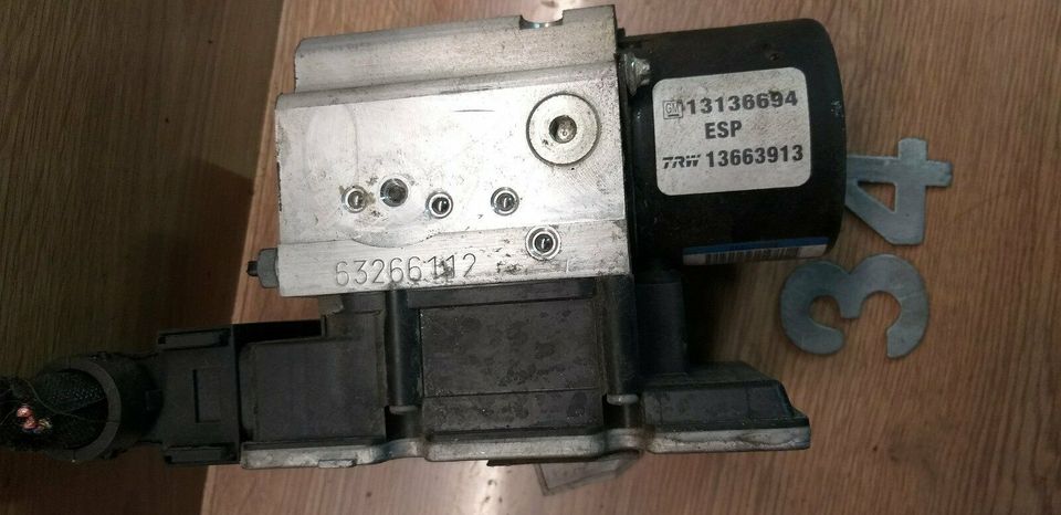 ABS Hydraulikblock ESP Opel Vectra C 13663913 13136694 in Vaihingen an der Enz