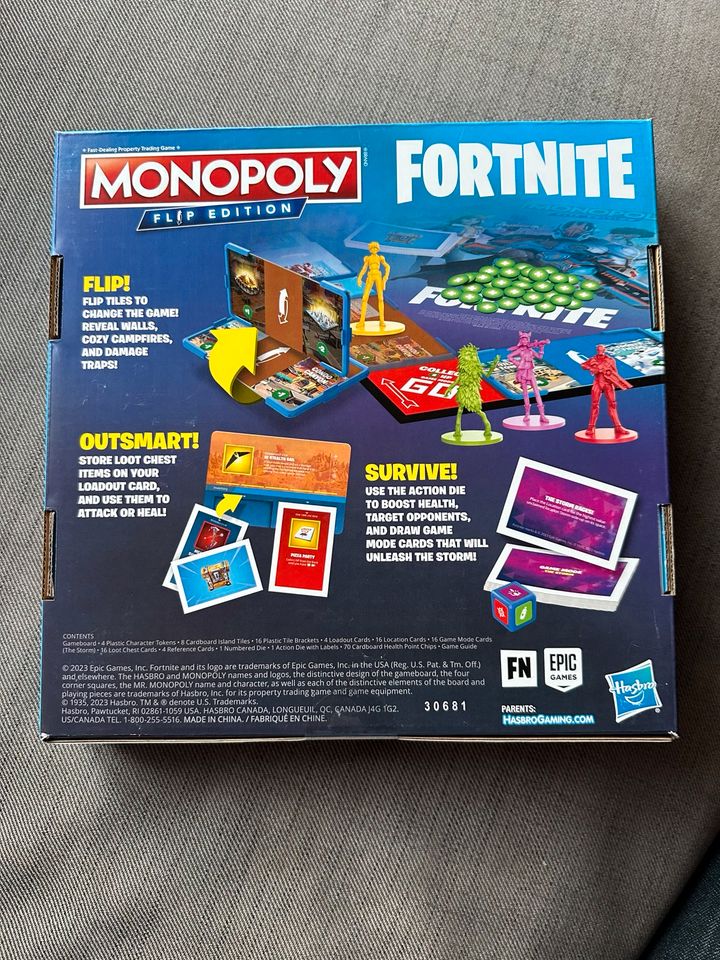 Monopoly Fortnite Flip Edition inkl. Bonus Code in Lübeck