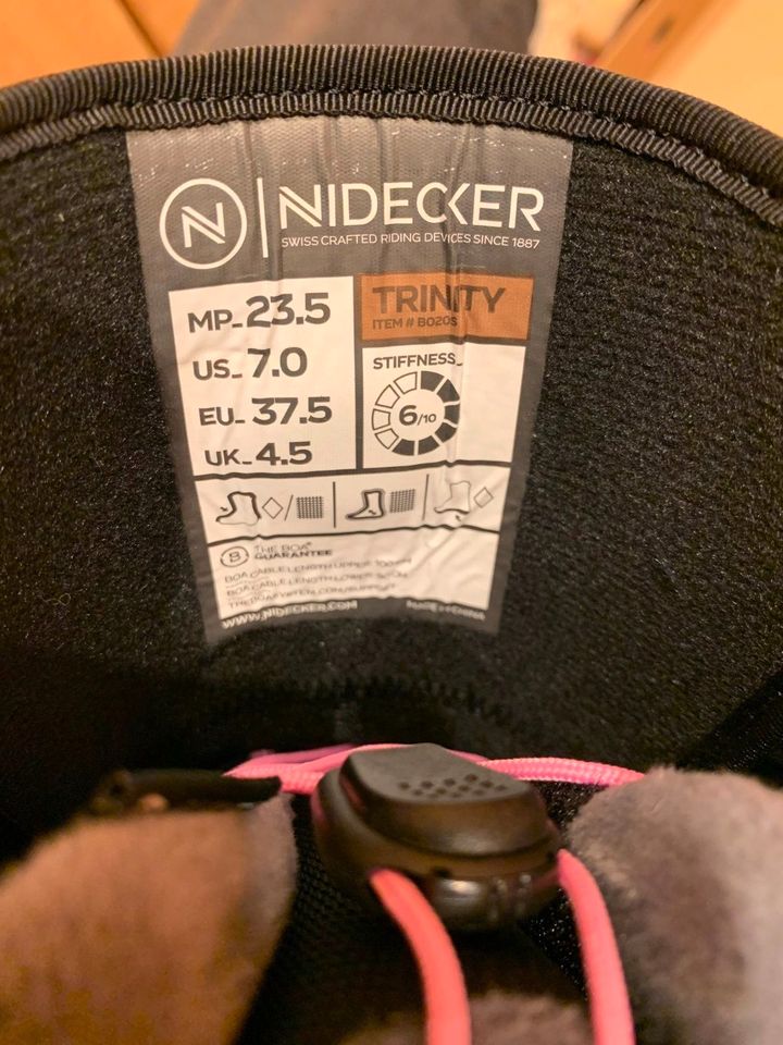 Nidecker Damen Snowboard Boots Trinity Boa US 7 No.79 in Centrum