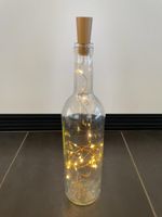 Lichtobjekt Flasche mit intergierter, kleiner LED-Lichterkette Baden-Württemberg - Zell unter Aichelberg Vorschau
