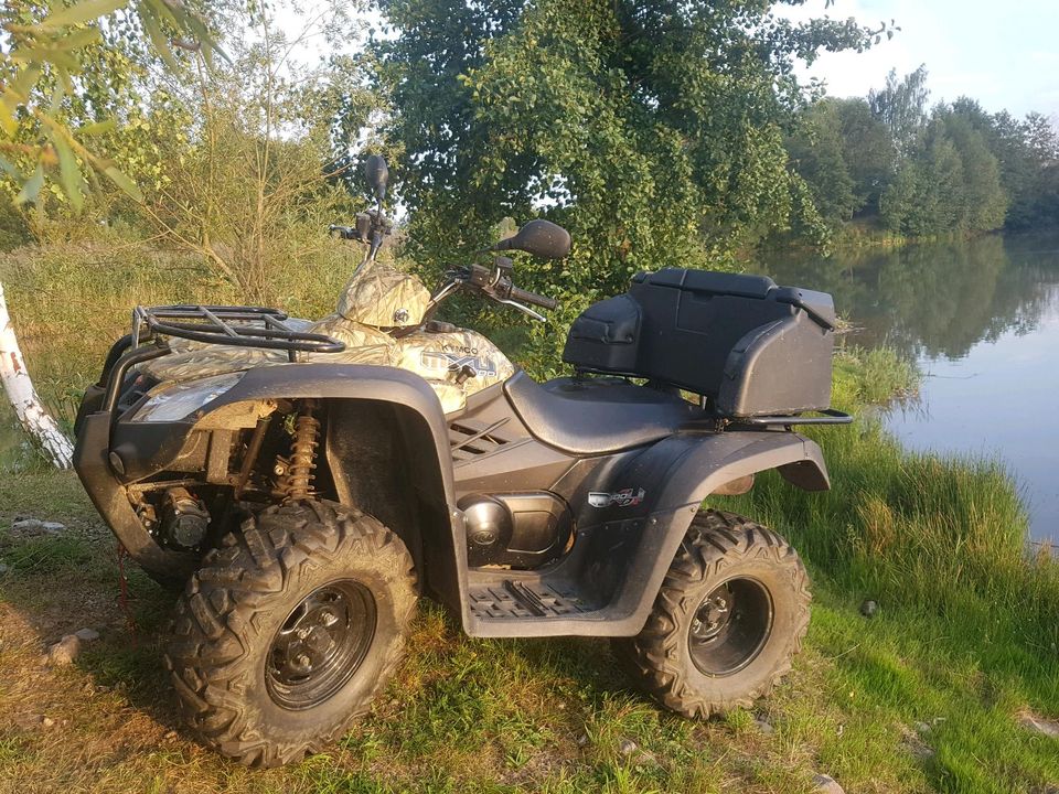 Kymco Mxu 500 DX LOF Quad ATV Ahk 4WD Koffer Seilwinde in Georgenthal