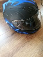 Motorradhelm XL Kyon schwarz blau Drachen Brandenburg - Templin Vorschau