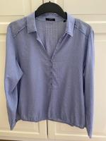 ♥OPUS Bluse Felkoni Dot Blau Pünktchen luftig leicht Gr. 38❤️ Nordrhein-Westfalen - Hilden Vorschau