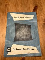 VW Betriebsanleitung Industrie-Motor 06/1957 Niedersachsen - Osterwald Vorschau