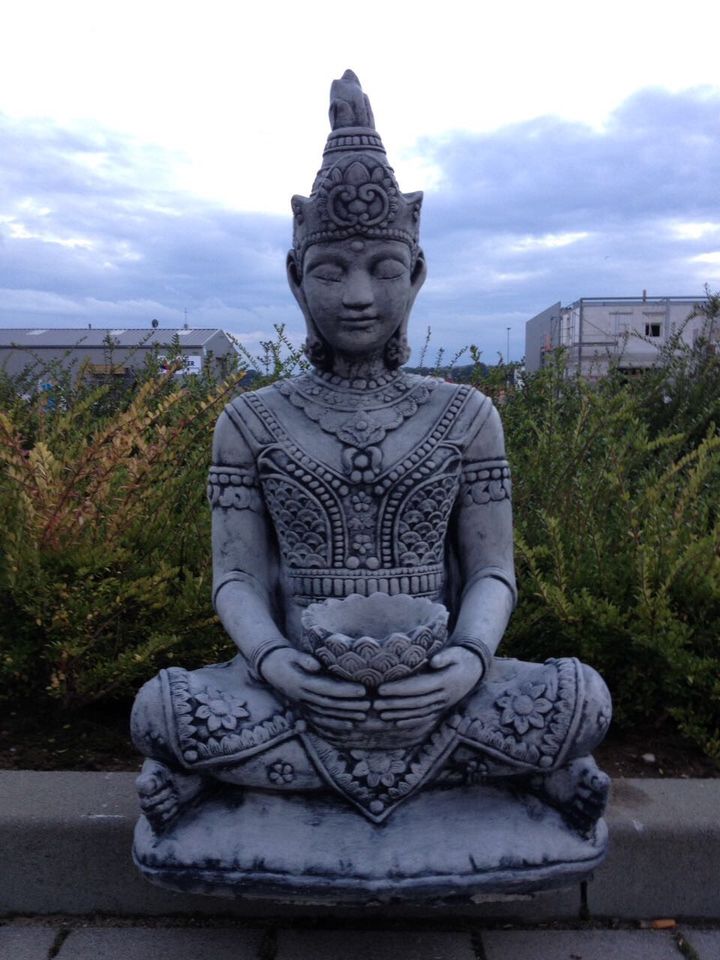 ‼️Buddha 80kg Tempelwächter Teich Feng Shui Brunnen Steinfigur‼️ in Hamburg