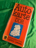 DDR Autokarte mit touristischen Angaben – Maßstab 1:500.000 Sachsen-Anhalt - Osterwieck Vorschau