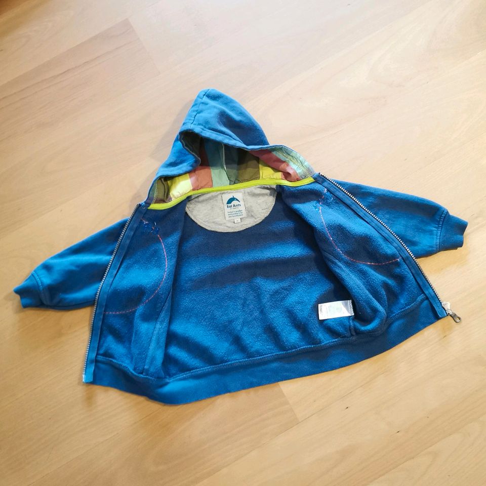 Top, Sanetta Eat Ants Sweatjacke, blau, Größe 86 (92) in Plön 