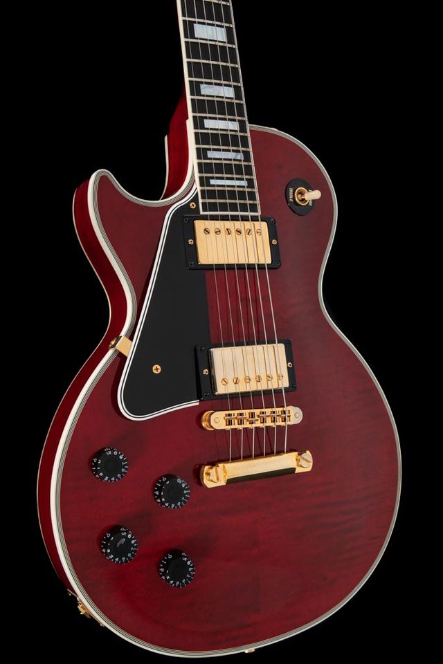 2022 Gibson Les Paul Custom Translucent Cherry Lefthand in Paderborn