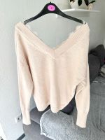 H&M Pullover Beige S Damen 36 Oberteil Spitze Off Shoulder Nürnberg (Mittelfr) - Südstadt Vorschau