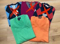 Dünne Herren Strickpullover Gant Orange grün Gr. XXL NEU Frühling Hessen - Kelkheim Vorschau