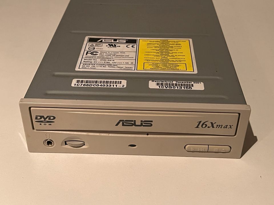 ASUS Laufwerk DVD-E616 in Rheinland-Pfalz - Obernheim-Kirchenarnbach |  Festplatten & Laufwerke gebraucht kaufen | eBay Kleinanzeigen ist jetzt  Kleinanzeigen