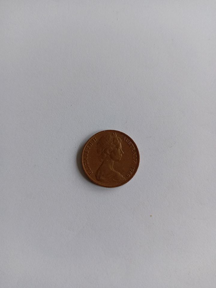 Münze 1 Cent 1980 Australien in Dresden