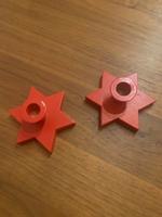 2 Kerzenständer Holz rot Erzgebirge DDR Stern Advent Berlin - Westend Vorschau