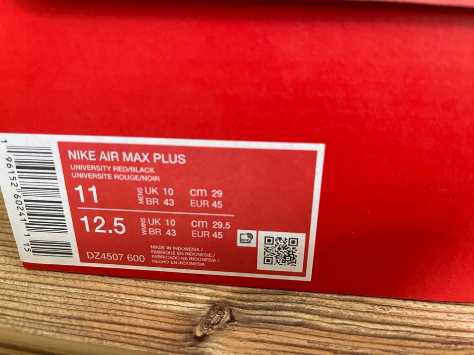 Nike Air Max Plus Größe 45 Nike TN in Berlin