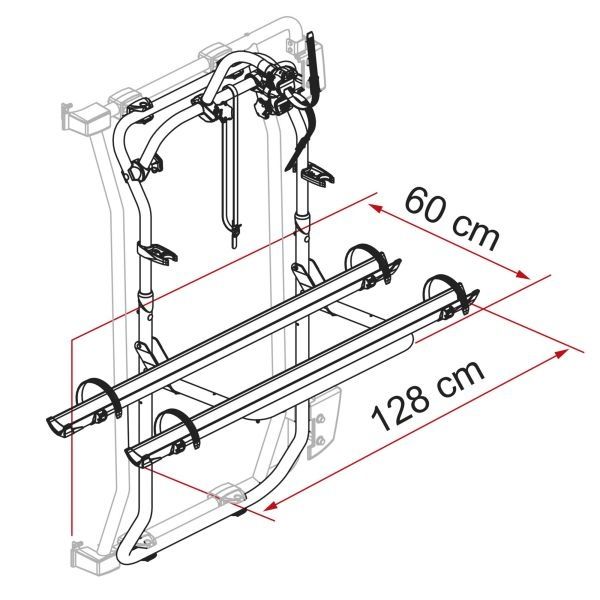 Fahrradträger Carry-Bike Frame silber in Osterholz-Scharmbeck