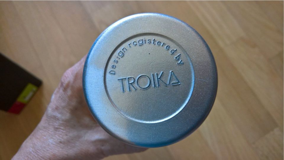 Troika gobi Trinkflasche silber 500ml Aluminium NEU in OVP in Rostock