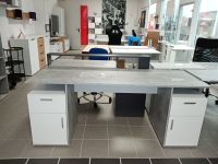 Schreibtisch Farbe Beton Light Atelier/Weiß Nordrhein-Westfalen - Löhne Vorschau