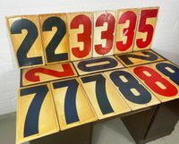 ORIG USA 3er SET GAS STATION NUMBERS TANKSTELLE PREISTAFEL SCHILD Nordrhein-Westfalen - Hamm Vorschau