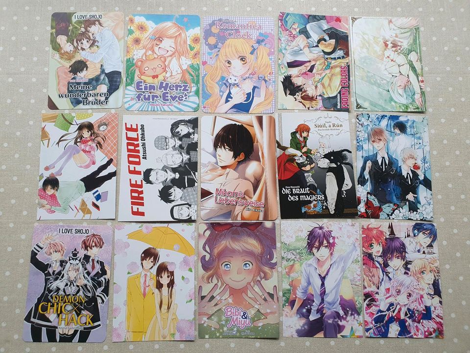 Shikishis anime manga Postkarten Autogramm shoco card amiami in Wohltorf