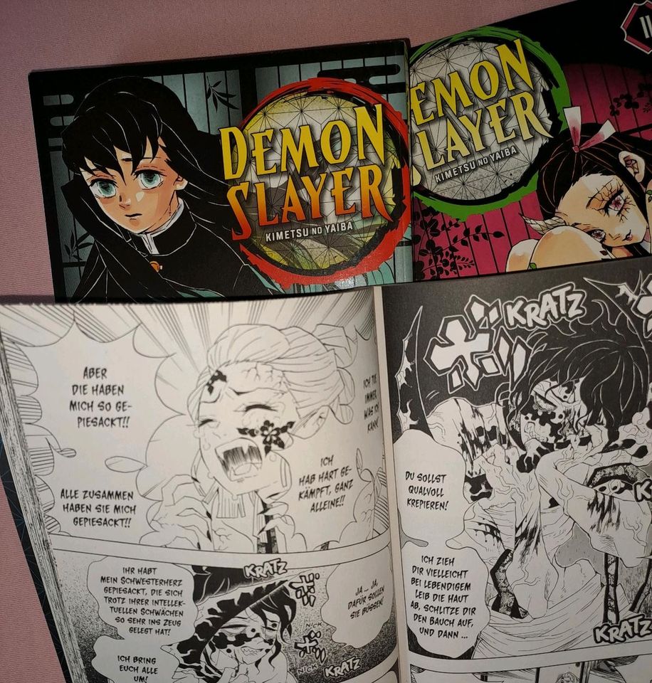 DEMON SLAYER Manga 10-12 in Deggingen