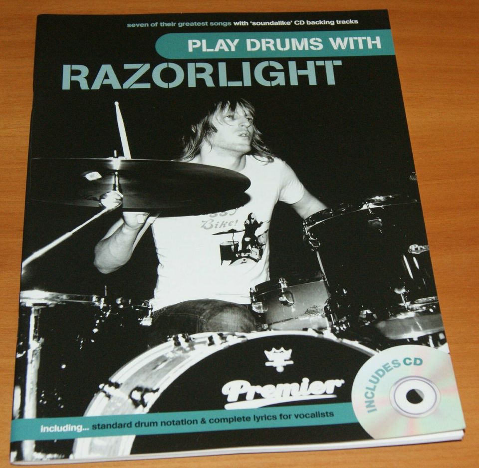 Play Drums with Razorlight Songbook Schlagzeug Notenbuch mit CD in Norderstedt