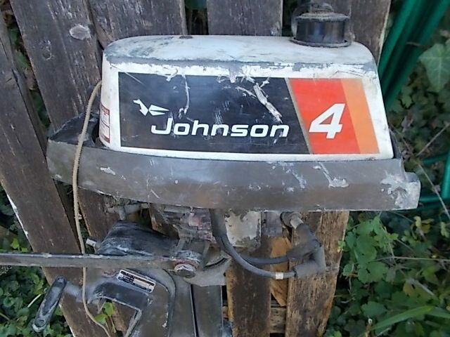 jonson 4 aussenbordmotor bootsmotor langschaft bord boot motor in Frickingen