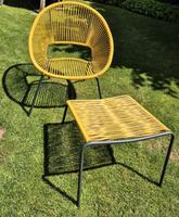 Gartenstuhl mit Hocker Nordrhein-Westfalen - Gronau (Westfalen) Vorschau