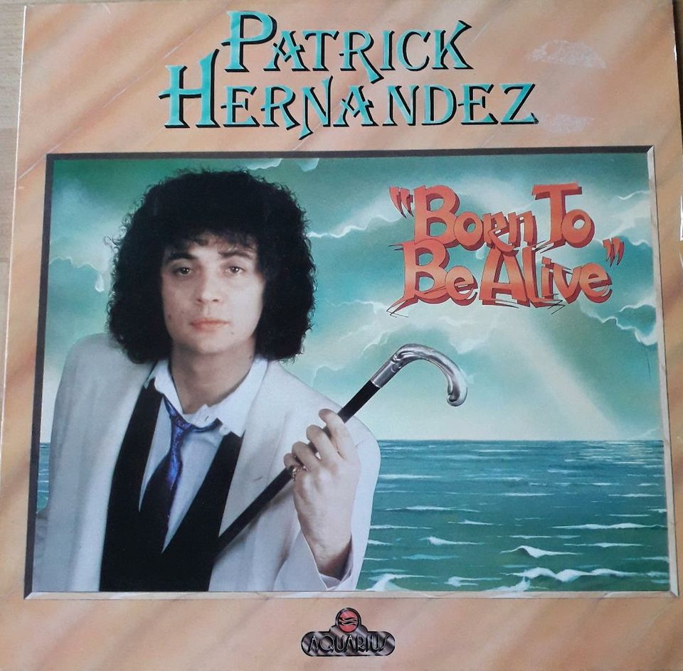 Patrick Hernandez  - Born to be Alive  - LP in Karlsruhe