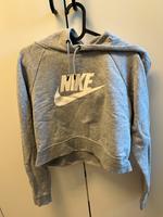 Nike Hoodie grau (cropped) Hessen - Nüsttal Vorschau