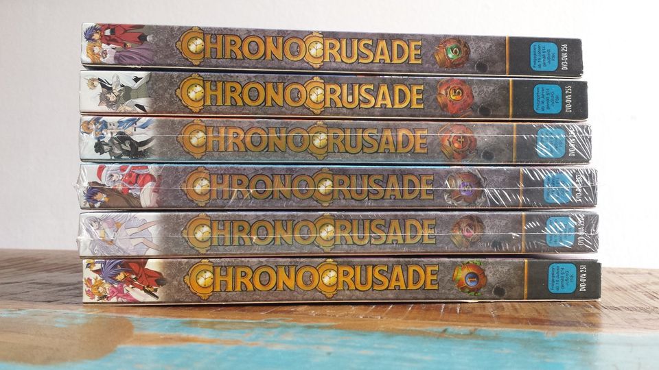 Chrono Crusade Volume 1 - 6 Komplett DVD Anime Ab 16 Jahren in Prien