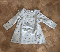 Kleid / Shirt |Gr 62/68 | Mädchen grau mit Schmetterlinge n Nordrhein-Westfalen - Marl Vorschau