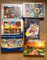 1000 Teile Puzzle Ravensburger, Trefl Fantasy, Paris, Hunde, Bayern - Regensburg Vorschau