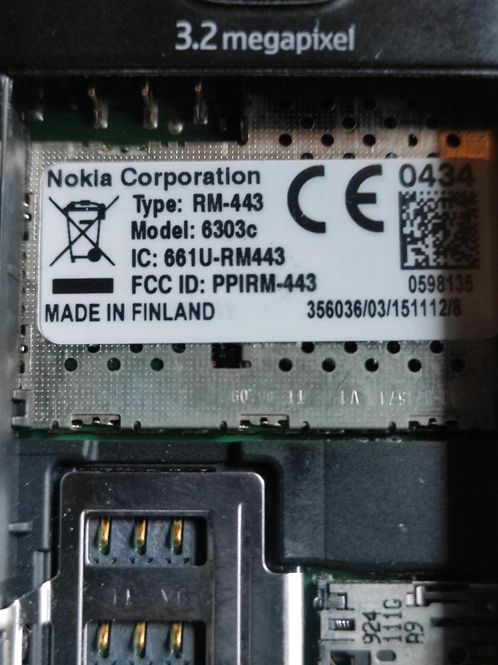 Nokia Handy 6303c Edelstahl in Heinsberg