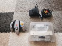 Nintendo 64 N64 White Clear Transparent mit Controller Bayern - Plattling Vorschau