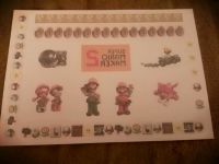 Super Mario Kart Tattoo Bogen DinA4 Sticker Bayern - Kirchhaslach Vorschau