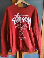 Stüssy WorldTour Crewneck. Brick. Gr.XL Nordrhein-Westfalen - Herne Vorschau