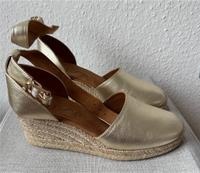 ❤️ NEU „UNISA“ Sandalen (Gr 41, golden/Echtleder) Nordrhein-Westfalen - Bocholt Vorschau