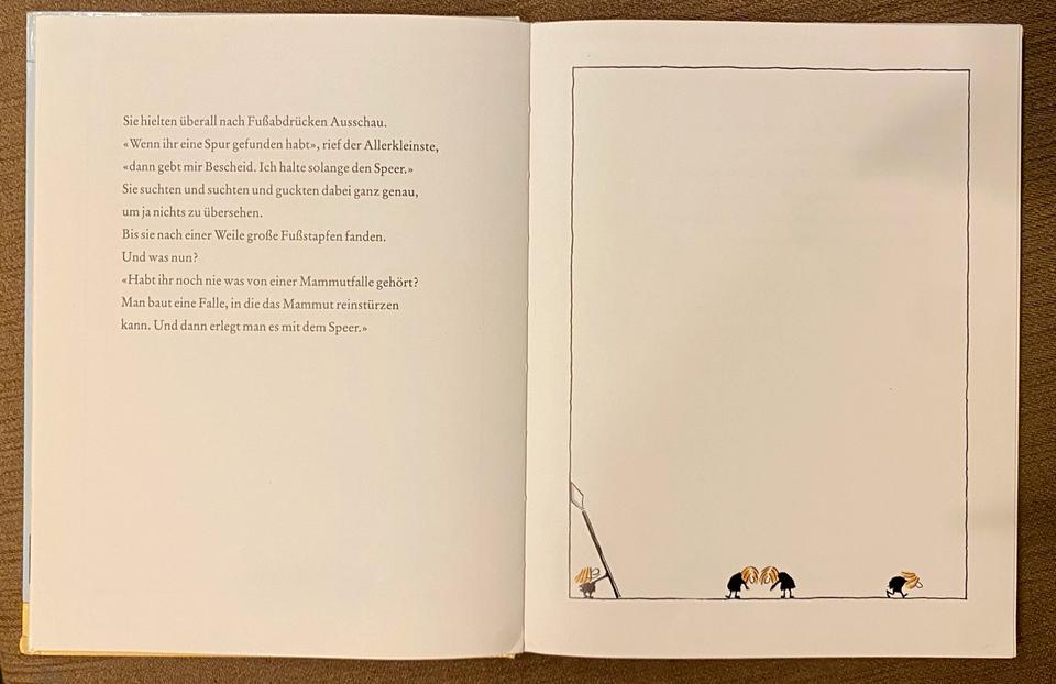 Die kleinen Wilden und das Mammut, Bilderbuch Jackie Niebisch in Kronberg im Taunus