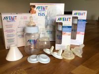 AVENT Milchflaschen-Set und Avent Milchpumpe Nordrhein-Westfalen - Bergheim Vorschau