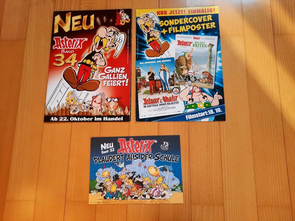 Asterix Plakate Poster,  Stundenplan in Neumarkt i.d.OPf.