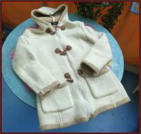 kuschelige Cordjacke Teddyjacke ❤ mit Kapuze naturweiß Gr. M = 38 Kr. München - Unterföhring Vorschau