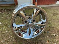 4x Torq Thrust America Felge 15x7 Chrom Ford Dodge Chevy Mustang Schleswig-Holstein - Emkendorf Vorschau