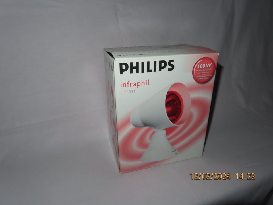 Philips infraphil HP 1511 Rotlichtlampe in Stavenhagen