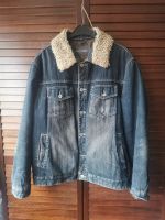 True Vintage Jeansjacke gefüttert Teddy- Schafsfell Nordrhein-Westfalen - Oberhausen Vorschau