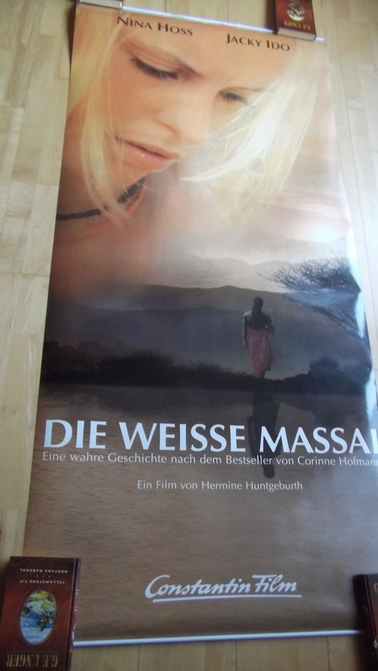 Filmplakat Poster XL, " DOMINO " & " Die weiße Massai " in Vohenstrauß