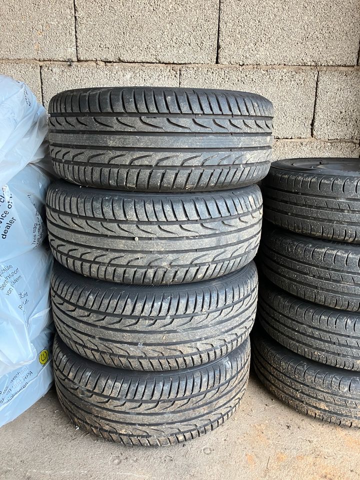 Reifen Räder BMW Alufelge 225/50R16 16 Zoll Felge in Thiersheim