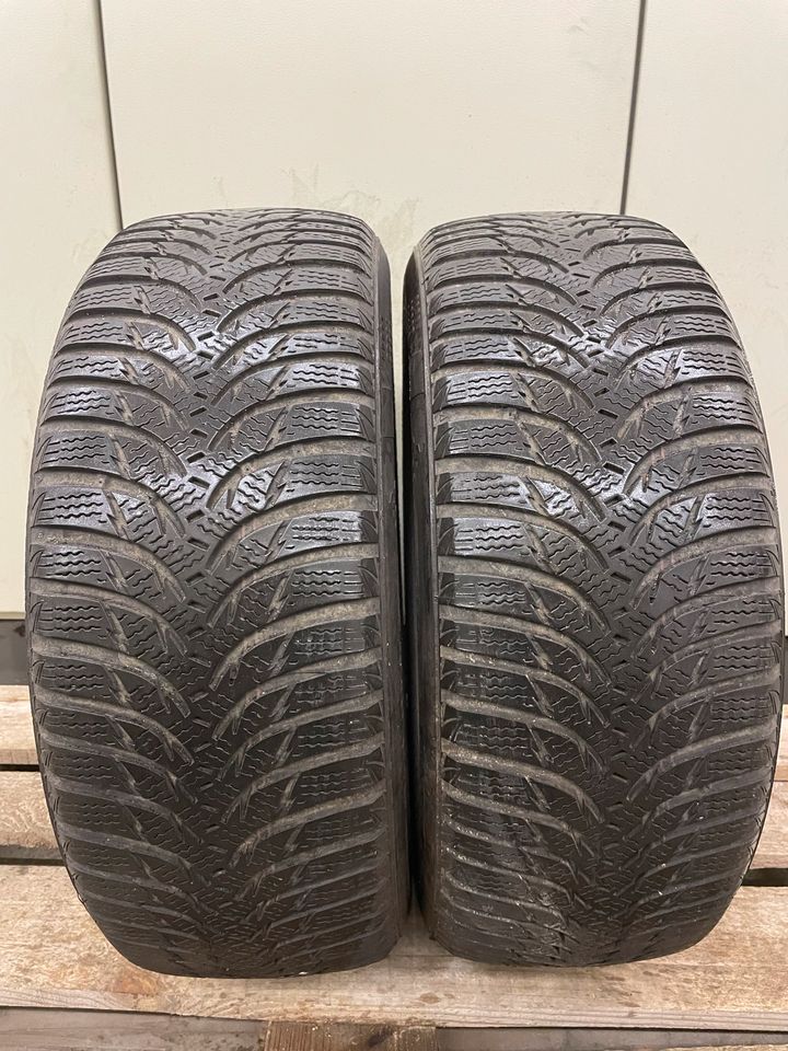 2x 205/ 55 R16 91H Winterreifen ❄️M+S, KUMHO ✅ in Lenningen