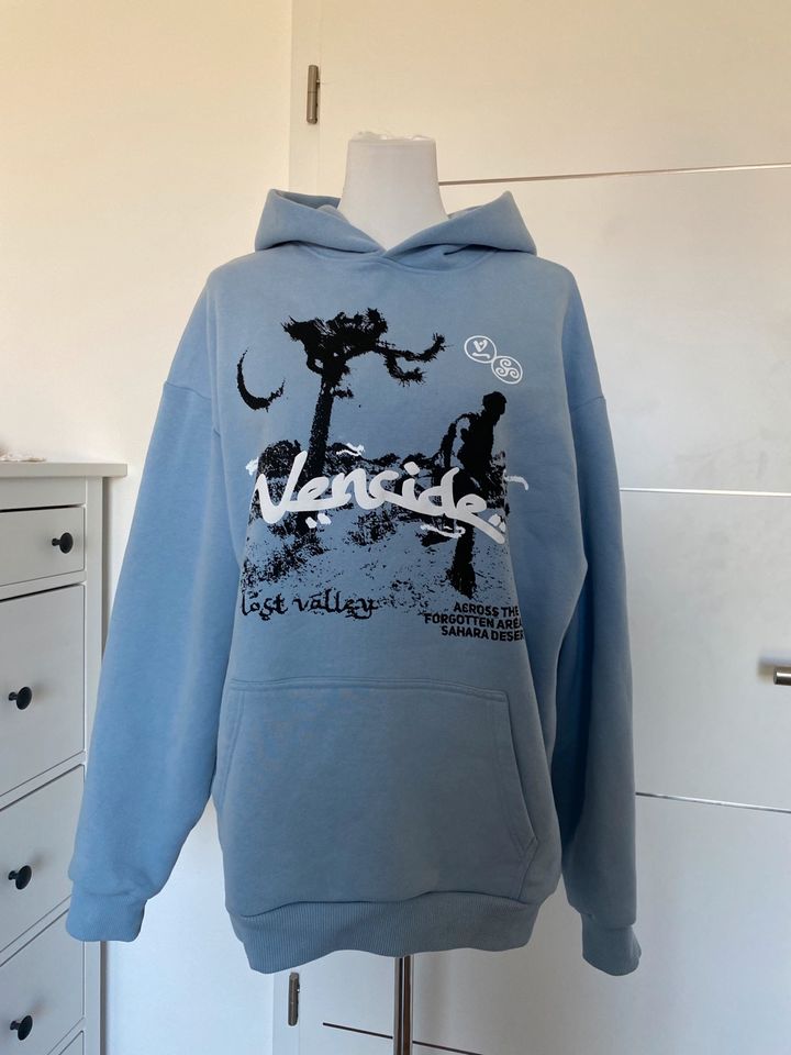 Vencide Studios blau hellblau L 40 Hoodie Pulli Pullover Sweater in Glandorf