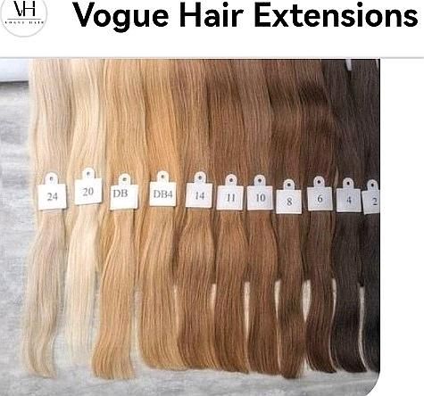 Haarverlängerung np 411 tresse extension vogue hair blond Strähne in Köln